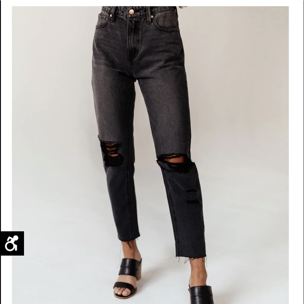 Bohme Distressed Mom Jeans